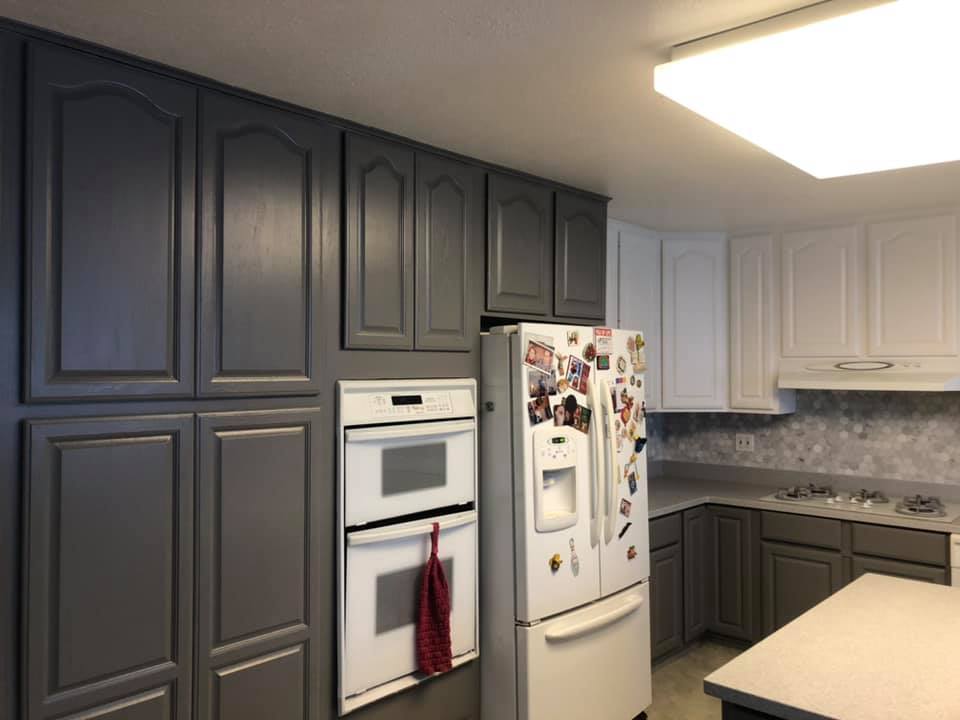 Cabinet painting project