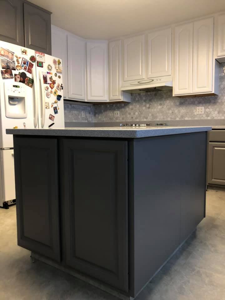 Cabinet painting project