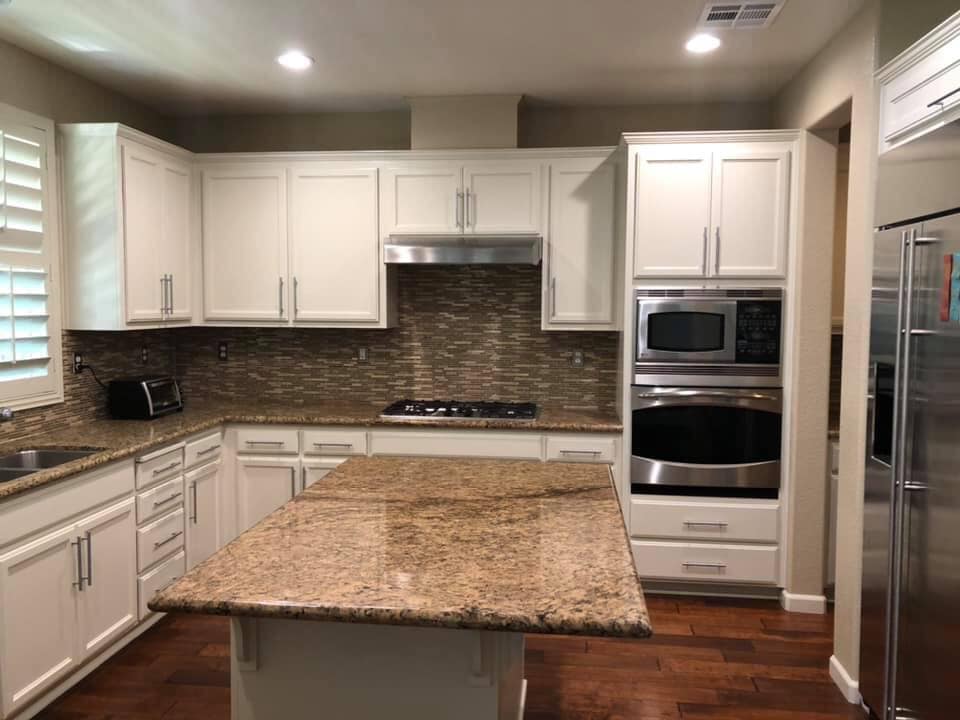 Cabinet painting project
