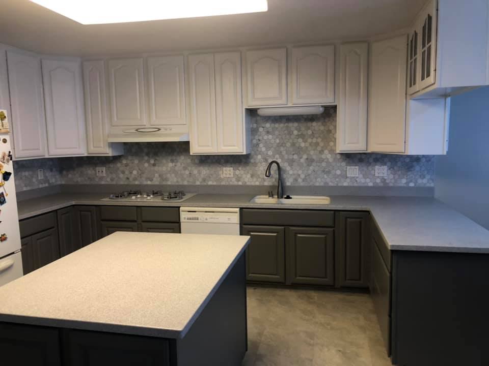 Cabinet painting project
