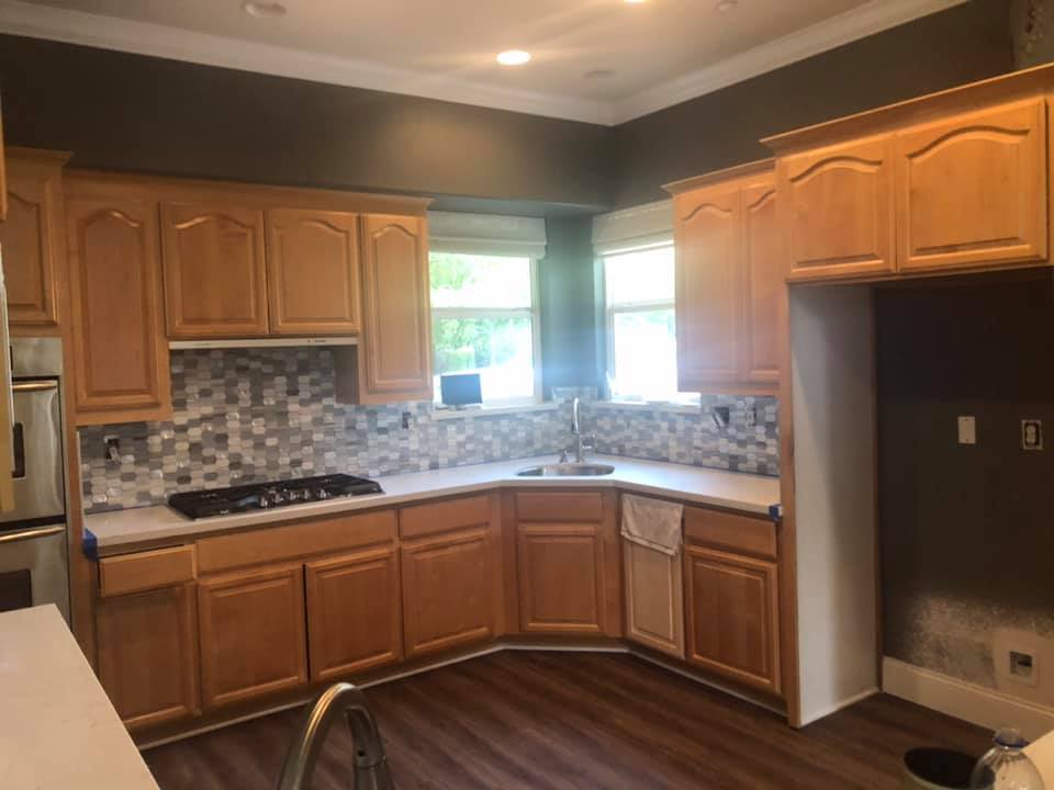 Cabinet painting project