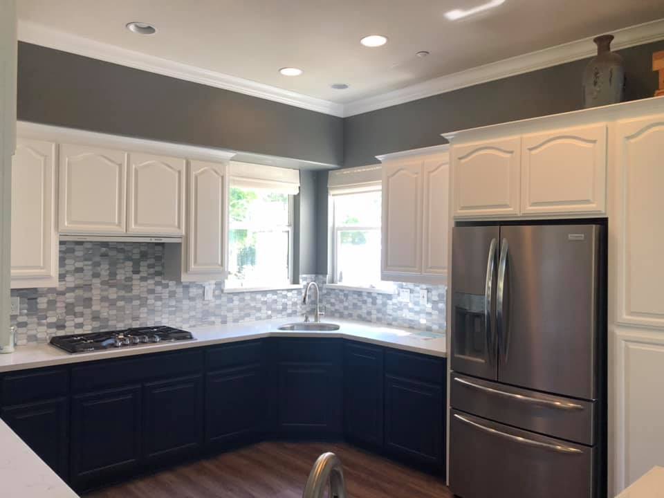 Cabinet painting project