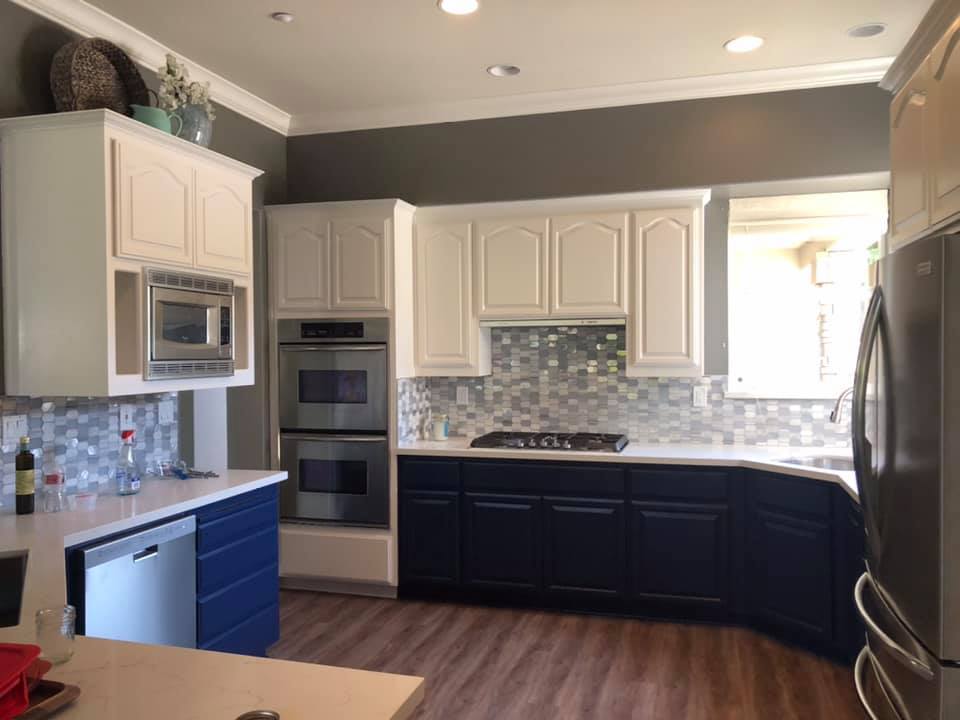 Cabinet painting project