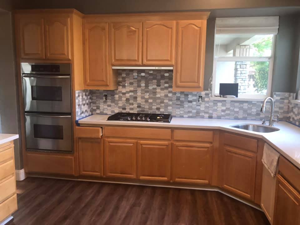 Cabinet painting project