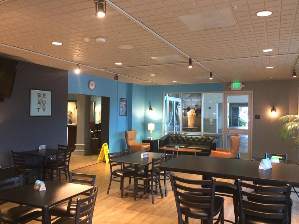 Commercial painting project