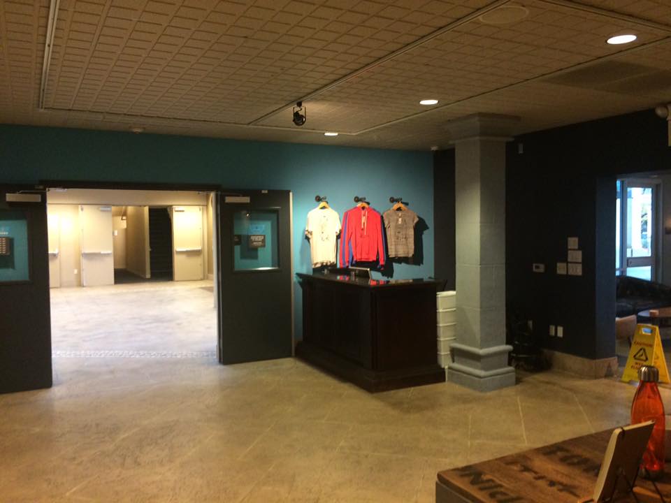 Commercial painting project