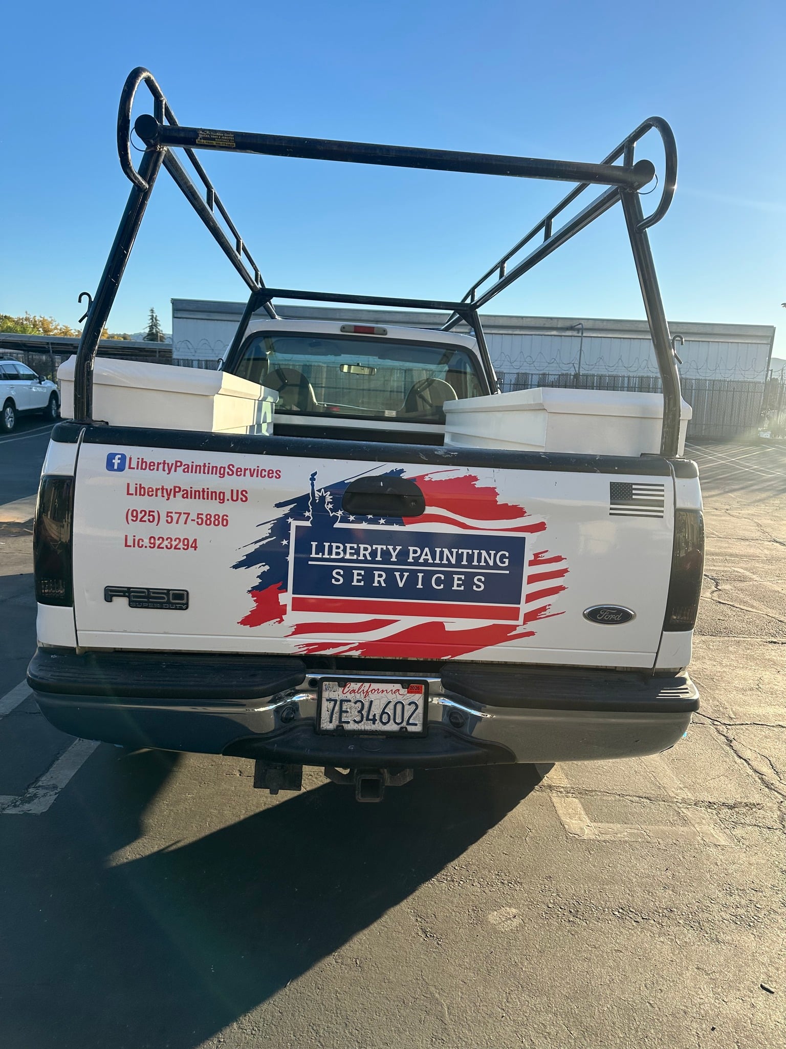 Liberty Painting truck