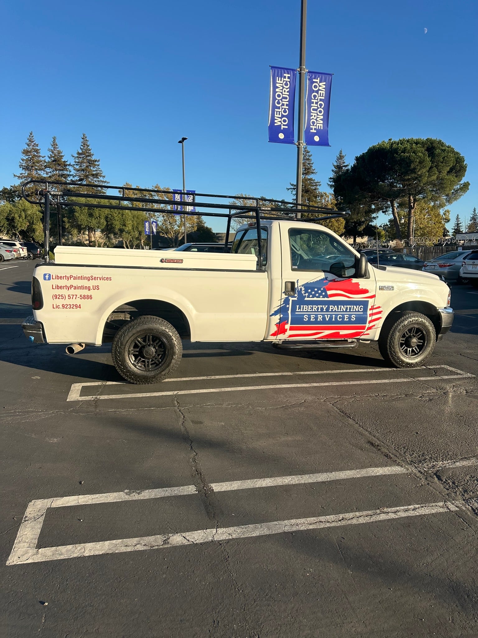 Liberty Painting truck